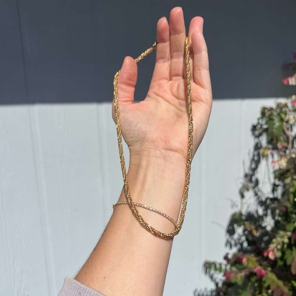 Alexa Leigh Wheat Chain Necklace - Picture 3 of 5